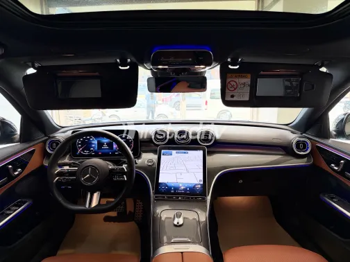 مرسيدس C 200 2023 أبيض مستعملة للبيع - 9