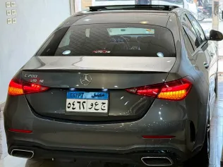 مرسيدس C 200 2023 أبيض مستعملة للبيع