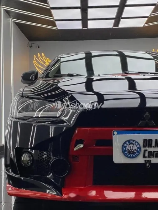 ميتسوبيشي لانسر اى اكس شارك 2015 أسود مستعملة للبيع - 3