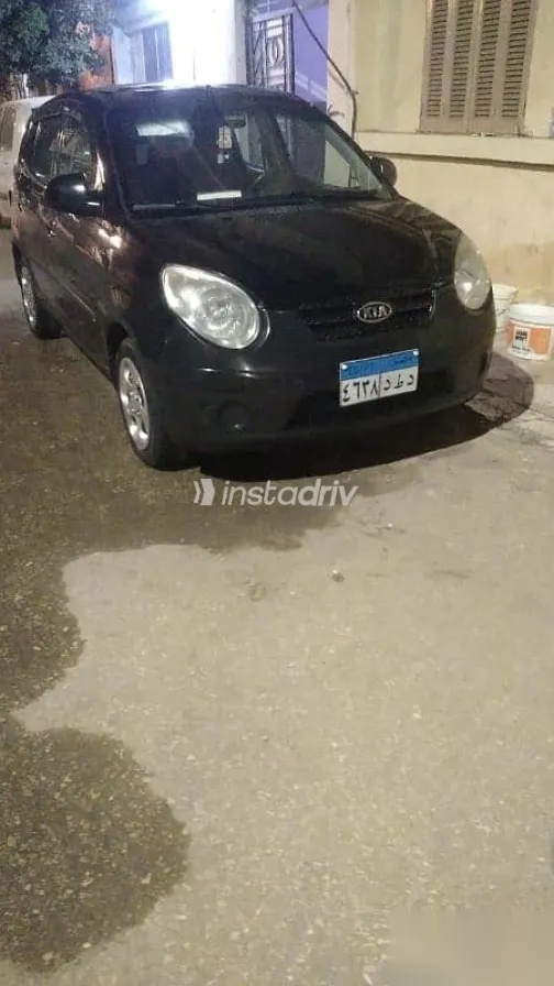 كيا بيكانتو 2010 أسود مستعملة للبيع - 2