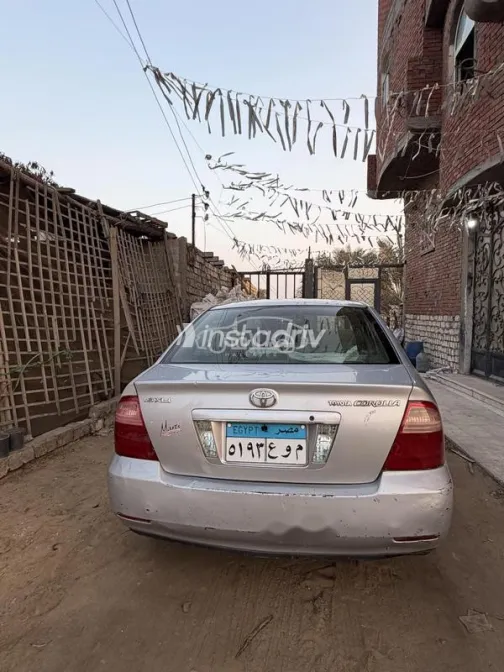 Toyota Corolla 2007 Silver Used for Sale - 3