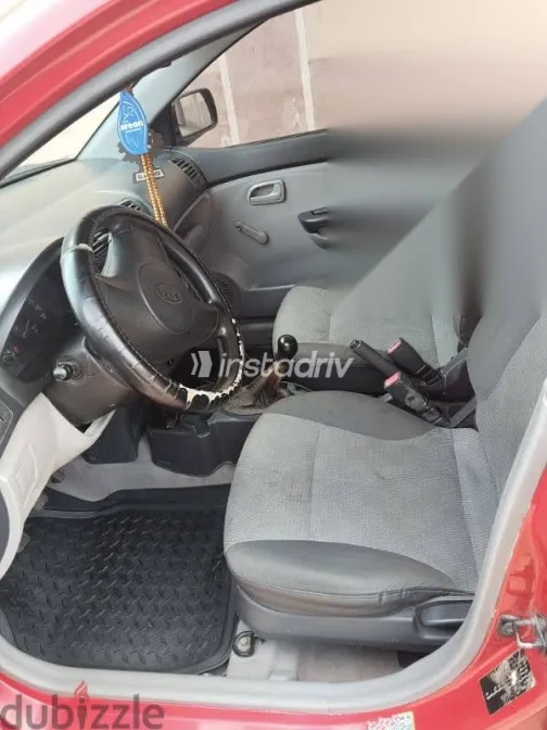 كيا بيكانتو 2004 أحمر مستعملة للبيع - 3