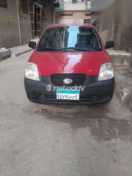 كيا بيكانتو 2004 أحمر مستعملة للبيع - 9