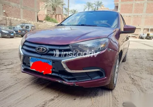Lada Granta 2022 Burgundy Used for Sale - 2