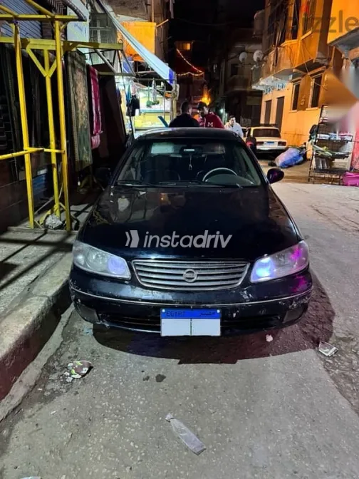 نيسان صنى 2008 أسود مستعملة للبيع - 1