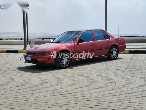 هوندا أكورد 1992 أحمر مستعملة للبيع - 10