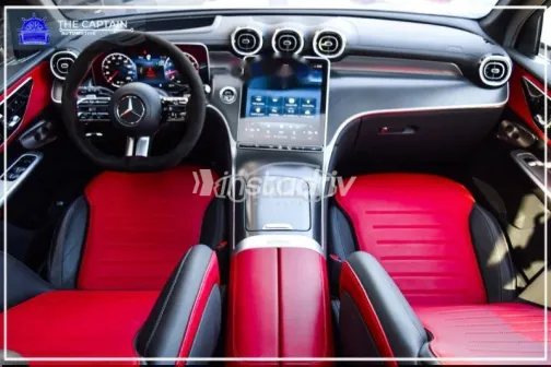 Mercedes GLC 300 2023 Dark Blue Used for Sale - 3