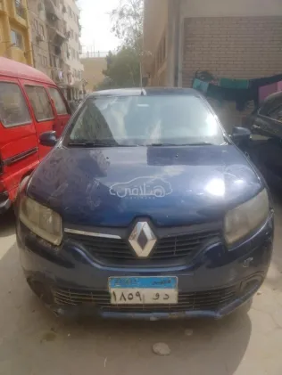 رينو لوجان 2016 أزرق غامق مستعملة للبيع
