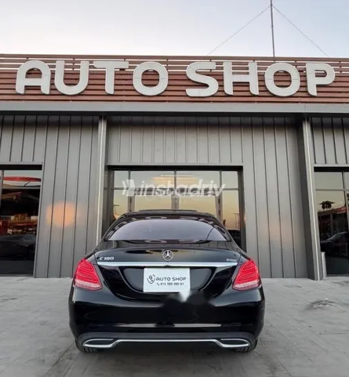 مرسيدس C 180 2017 أسود مستعملة للبيع - 3