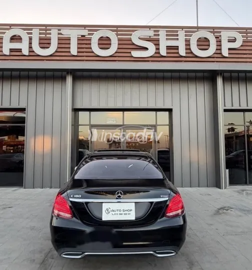 مرسيدس C 180 2017 أسود مستعملة للبيع - 5