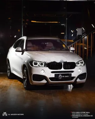 بي ام دبليو X6 2019 أبيض مستعملة للبيع