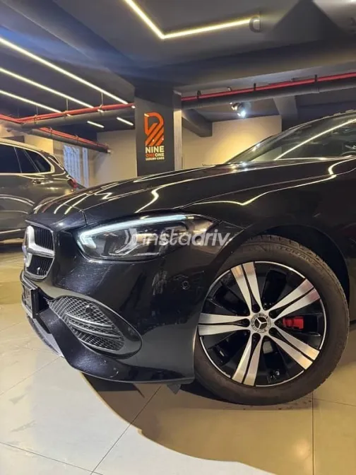 مرسيدس C 180 2023 أسود مستعملة للبيع - 5