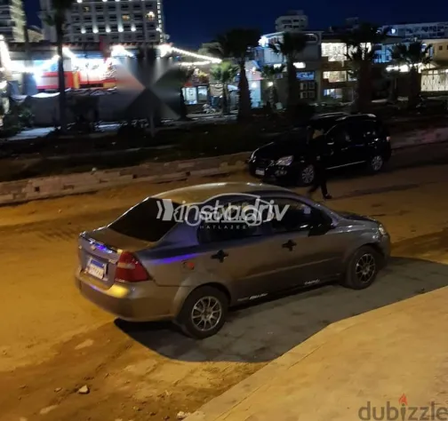 شيفروليه افيو 2008 رمادي مستعملة للبيع - 1