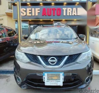 نيسان قشقاي 2017 بني مستعملة للبيع