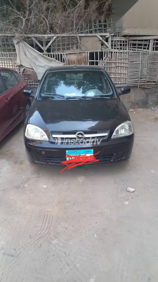 Opel Corsa 2008 Black Used for Sale - 4