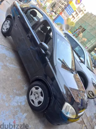 اوبل كورسا 2008 أسود مستعملة للبيع