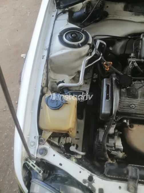 تويوتا كورولا 1998 أبيض مستعملة للبيع - 2