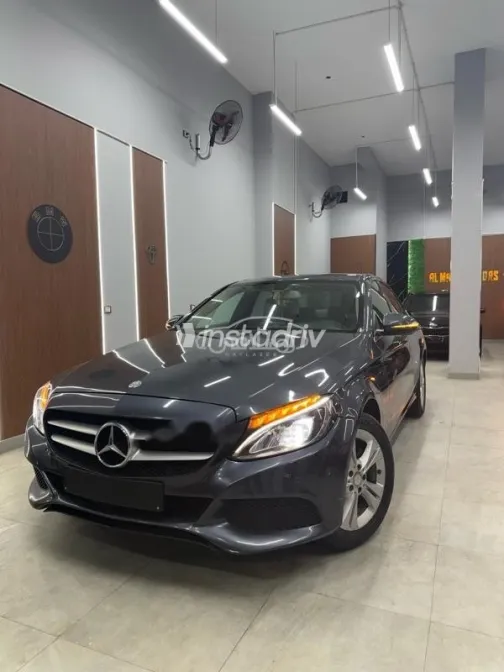 مرسيدس C 180 2015 فضي مستعملة للبيع - 2