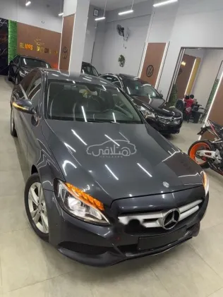 مرسيدس C 180 2015 فضي مستعملة للبيع