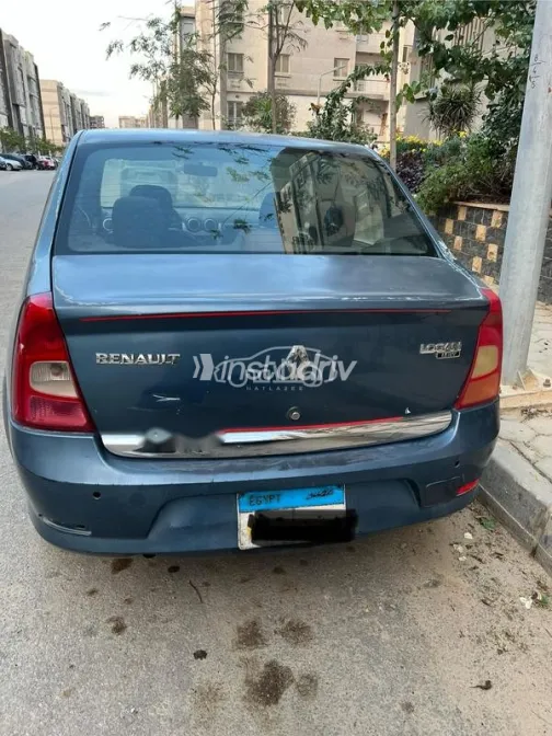 رينو لوجان 2013 أزرق مستعملة للبيع - 1