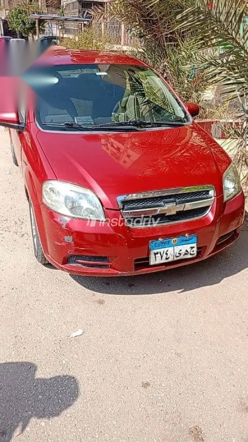 Chevrolet Aveo 2012 Red Used for Sale - 4