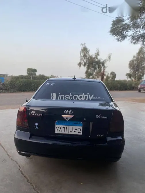 هيونداي فيرنا 2019 أسود مستعملة للبيع - 2