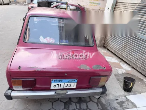 فيات 128 1987 أحمر مستعملة للبيع - 3