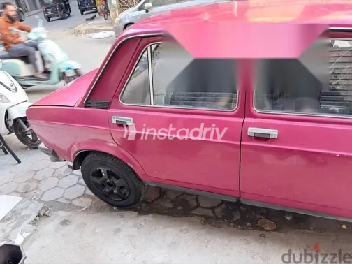 فيات 128 1988 أحمر مستعملة للبيع - 5