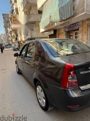 رينو لوجان 2010 رمادي مستعملة للبيع