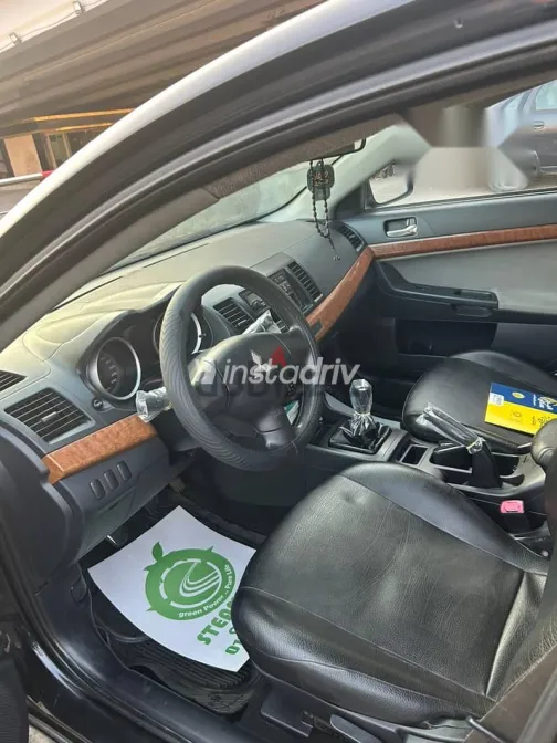 ميتسوبيشي لانسر 2008 أسود مستعملة للبيع - 8