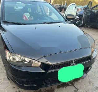 Mitsubishi Lancer 2008 Black Used for Sale