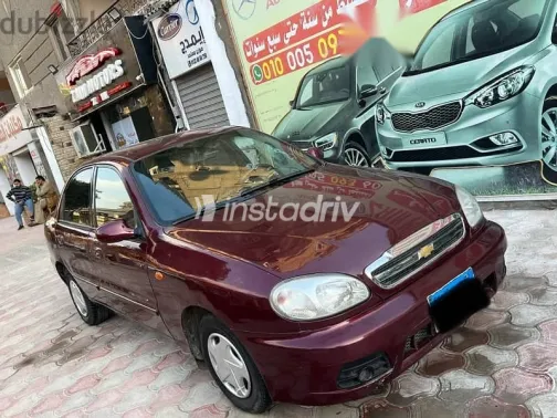 شيفروليه لانوس 2017 أحمر مستعملة للبيع - 6