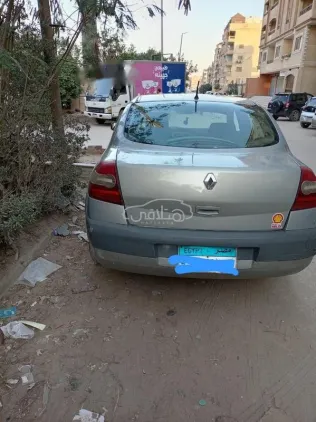 رينو ميجان 2006 رمادي غامق مستعملة للبيع