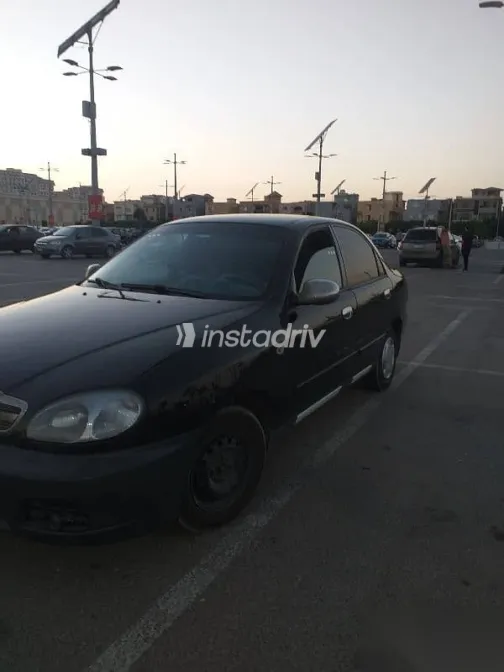 دايو لانوس 2010 أسود مستعملة للبيع - 3