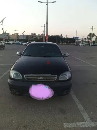 دايو لانوس 2010 أسود مستعملة للبيع