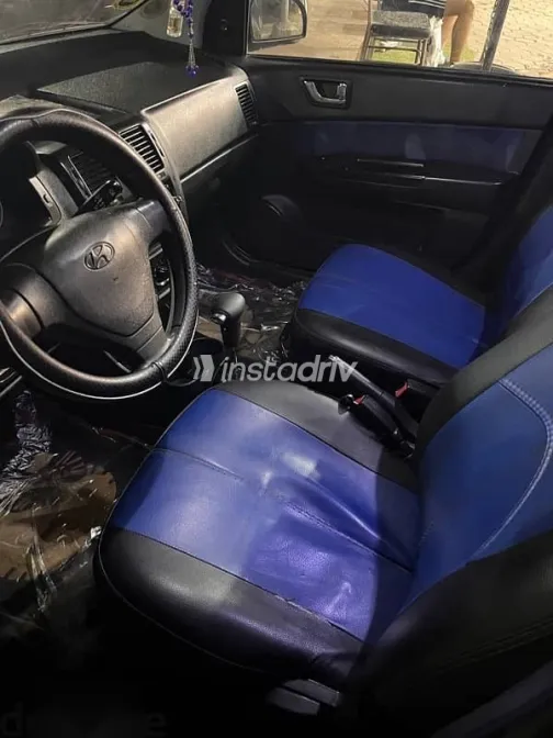 هيونداي جيتز 2008 أزرق غامق مستعملة للبيع - 7