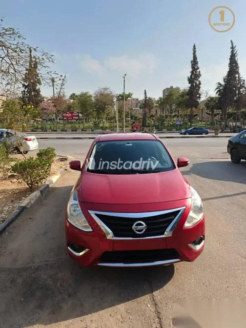 Nissan Sunny 2021 Burgundy Used for Sale - 1