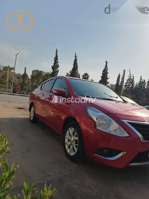 Nissan Sunny 2021 Burgundy Used for Sale - 2