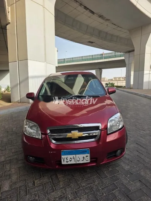 Chevrolet Aveo 2012 Dark Red Used for Sale - 4