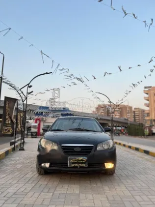 هيونداي إلنترا 2008 أسود مستعملة للبيع