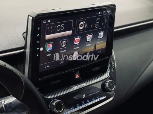 تويوتا كورولا 2022 فضي مستعملة للبيع - 4