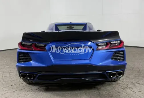 شيفروليه كورفيت 2023 أزرق غامق مستعملة للبيع - 4