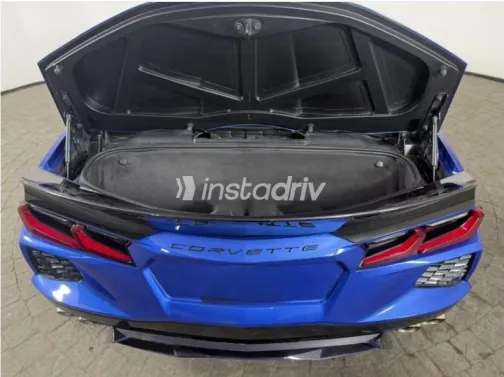 شيفروليه كورفيت 2023 أزرق غامق مستعملة للبيع - 5