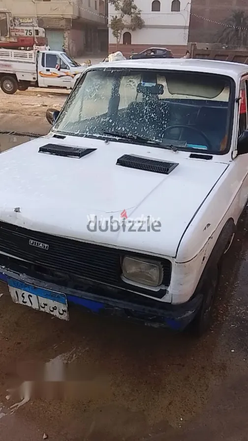 فيات 128 1979 أبيض مستعملة للبيع - 3