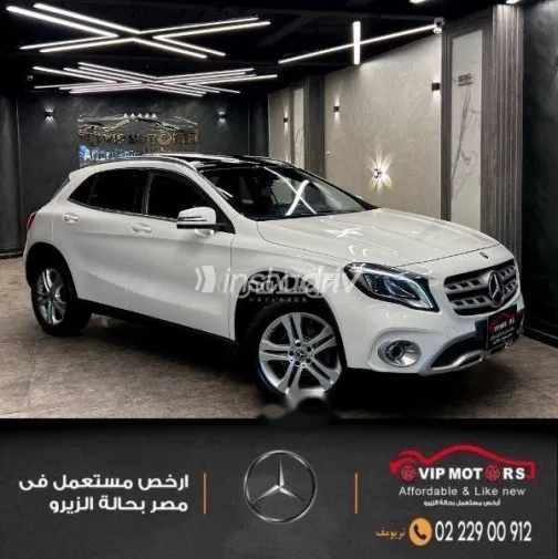 مرسيدس GLA 2018 أبيض مستعملة للبيع - 2