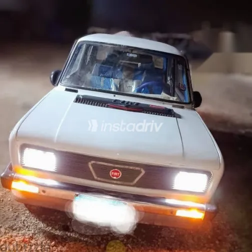 فيات 128 1981 أبيض مستعملة للبيع - 1