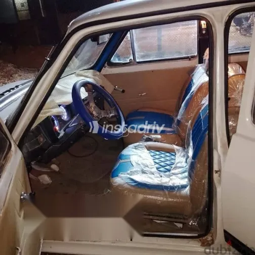 فيات 128 1981 أبيض مستعملة للبيع - 2