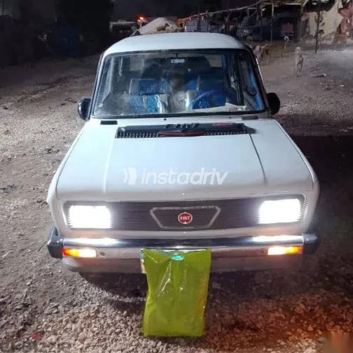 فيات 128 1981 أبيض مستعملة للبيع - 5