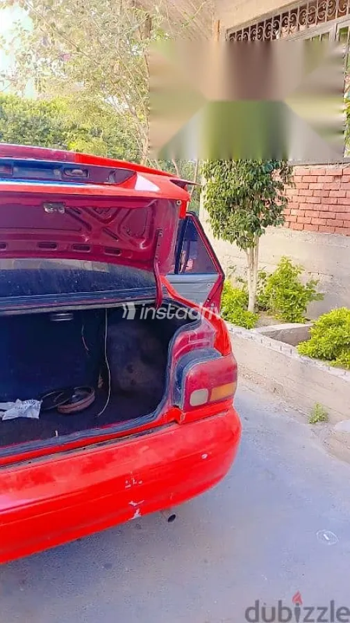 كيا برايد 2002 أحمر مستعملة للبيع - 6