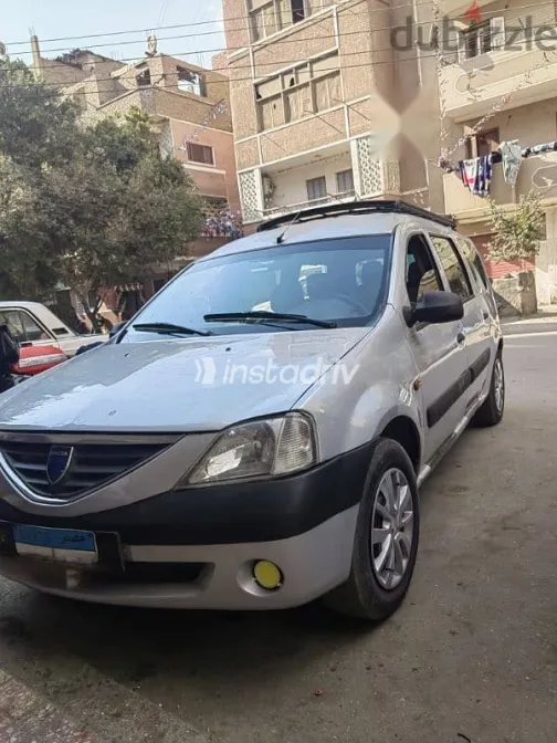 رينو لوجان 2009 رمادي مستعملة للبيع - 1